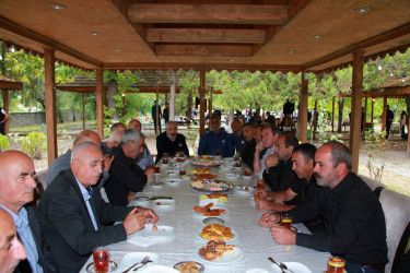 "Mənim oğlum qəhrəmandır" layihəsi çərçivəsində respublikanın şəhər və rayonlarından olan bir qrup şəhid valideyni Şəki şəhərinə səfər etmişdir