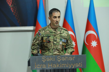 Şəkidə 20 Sentyabr - Dövlət Suverenliyi Günü qeyd olunub