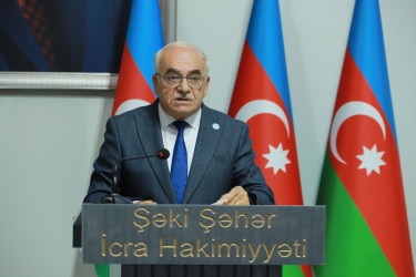 Şəkidə Yeni Azərbaycan Partiyasının VIII Qurultayından irəli gələn vəzifələrə dair müşavirə keçirilib