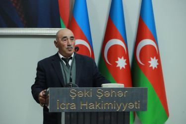 Qərbi Azərbaycan İcmasının Şəki şəhəri üzrə nümayəndəsi ictimaiyyətə təqdim edilib