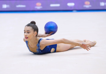 Azərbaycanın bədii gimnastları III MDB Oyunlarının finalında