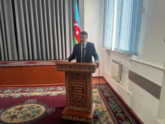 Şəkidə “Azərbaycanda şəhərsalma və memarlıq ənənələrinin tarixi: ilk Azərbaycan şəhərləri” mövzusunda elmi konfrans keçirilib