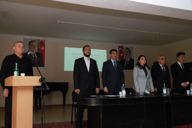 Şəkidə "Multikulturalizm və dini tolerantlıq radikalizmə qarşı ən yaxşı mübarizə formasıdır" mövzusunda maarifləndirici tədbir keçirilib