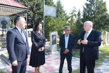 27 sentyabr – Anım günü ərəfəsində Şəkidə şəhid məzarları ziyarət edilib .