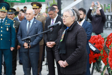 27 sentyabr - Anım Gününun beşinci ildönümü ilə bağlı Şəkidə Vətən müharibəsi şəhidlərinin xatirəsi yad edilib və ağacəkmə aksiyası təşkil olunub