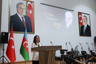 Şəkidə “VII Beynəlxalq Bəxtiyar Vahabzadə - türk dünyası dil, tarix, mədəniyyət və ədəbiyyat” adlı konfrans keçirilib