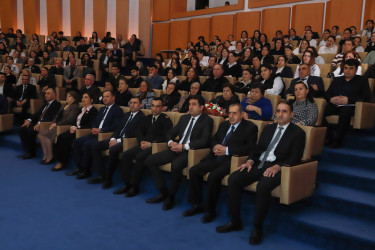 Şəhid anası, Əməkdar müəllim Dursun Cavadovanın 70 illik yubileyi qeyd olunub