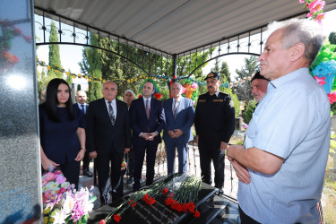 27 sentyabr – Anım günü ilə bağlı Şəkidə şəhid məzarları ziyarət edilib