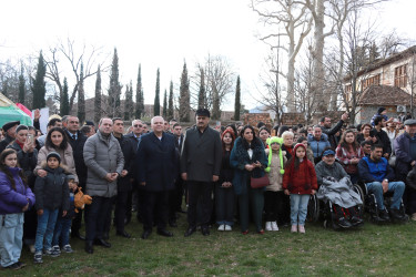 Baharın gəlişi Şəkidə yüksək bayram əhvali-ruhiyyəsi ilə qeyd olunur