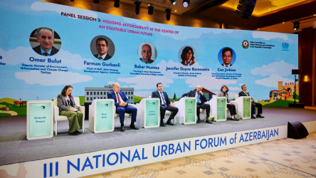 Xankəndidə III Azərbaycan Milli Şəhərsalma Forumu keçirilib