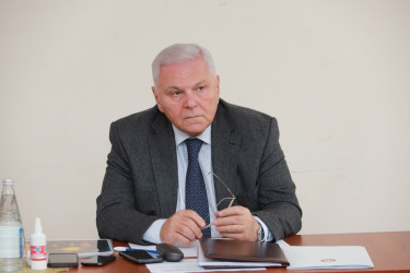 Şəki Şəhər İcra Hakimiyyətinin başçısı Abbas kəndinin sakinləri ilə görüşüb