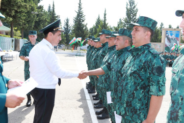 Şəkidə Sərhəd Qoşunları Günü qeyd olunub