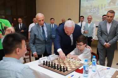 “Sheki Open 2026” beynəlxalq şahmat turnirinin açılış mərasimi keçirilib