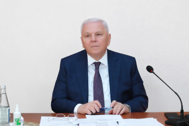 Şəki Şəhər İcra Hakimiyyətinin başçısı Elxan Usubov Oxud kəndinin sakinləri ilə görüşüb