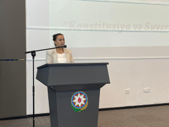 Şəki Regional ASAN Xidmət Mərkəzində "Konstitusiya və Suverenlik İli"nə həsr olunmuş tədbir keçirilib