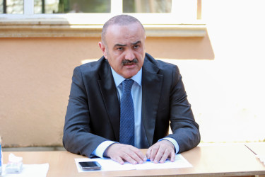 Şəki Şəhər İcra Hakimiyyətinin başçısı Elxan Usubov Baş Küngüt kəndinin sakinləri ilə görüşüb