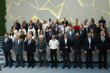 Şəkidə 15 iyun - Milli Qurtuluş Gününə həsr olunmuş toplantı keçirilib