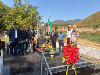Şəkidə Vətən müharibəsi şəhidlərinin xatirəsi yad edilir