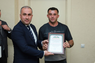 Şəkidə Su Təsərrüfatı və Meliorasiya İşçilərinin peşə bayramı qeyd olunub
