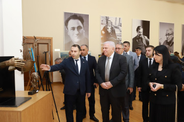 Şəkidə “Zəfər palitrası” adlı sərgi açılıb