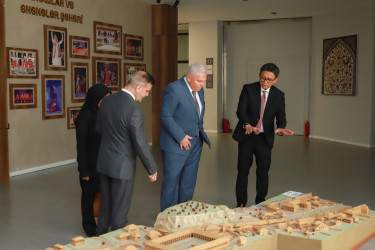 İndoneziya Respublikasının Azərbaycandakı səfiri Berlian Helmin Şəki şəhərində şəfərdə olub