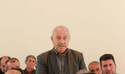 Şəki Şəhər İcra Hakimiyyətinin başçısı Elxan Usubov Baş Göynük kəndində səyyar qəbul keçirib