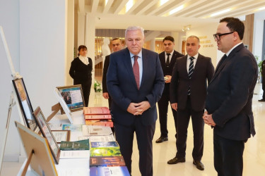Şəkidə mərhum alim, yazıçı Yusif Şükürlünün “Azan güllə” kitabının təqdimat mərasimi keçirilib