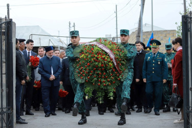 27 sentyabr - Anım Gününun beşinci ildönümü ilə bağlı Şəkidə Vətən müharibəsi şəhidlərinin xatirəsi yad edilib və ağacəkmə aksiyası təşkil olunub