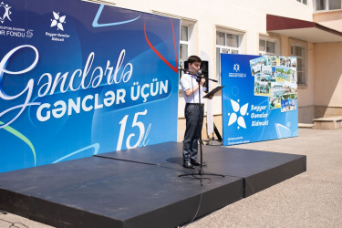 Şəkidə Gənclər Fondunun “Səyyar Gənclər Xidməti” layihəsi həyata keçirilir