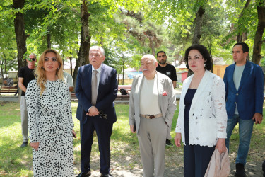 "Azərbaycanın UNESCO Dünya İrsi Yolu: İçərişəhərdən Şəkiyə” adlı tədbirin iştirakçıları Şəki şəhərində aparalan bərpa, yenidənqurma işləri ilə tanış olublar