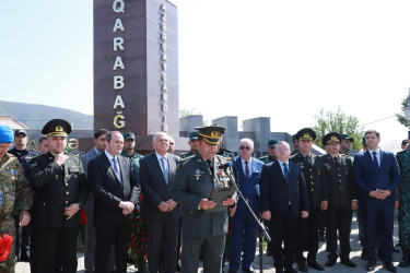 27 sentyabr - Anım Günü ilə əlaqədar Şəkidə Vətən müharibəsi şəhidlərinin xatirəsi yad edilib