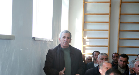 Şəki Şəhər İcra Hakimiyyətinin başçısı Elxan Usubov Əliyar kəndində səyyar qəbul keçirib