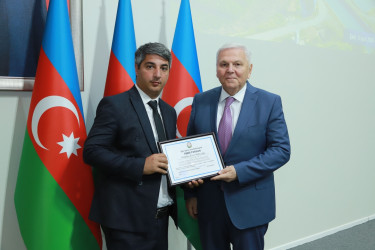 Şəkidə Su Təsərrüfatı və Meliorasiya İşçilərinin peşə bayramı münasibətilə tədbir keçirilib