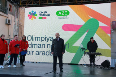 Şəkidə “İdman festivalı-2022”nin rəsmi açılış mərasimi olub