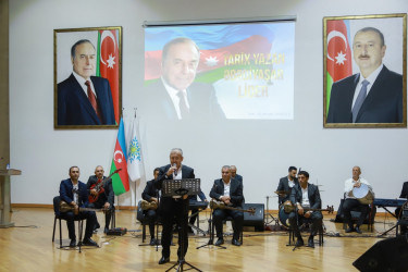 Şəkidə “Tarix yazan əbədiyaşar lider” adlı tədbir keçirilib