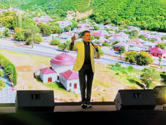 Şəki şəhərinin 2714 illiyi münasibətilə bayram konserti təşkil edilib