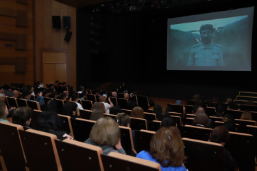 Şəkidə müharibə iştirakçılarına həsr olunmuş "Yaralı ruhlar" filminin təqdimatı olub