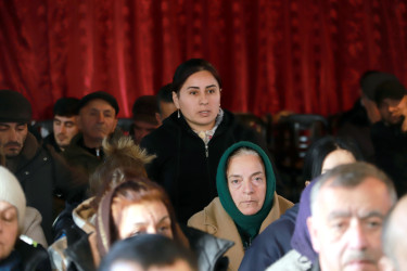 Şəki Şəhər İcra Hakimiyyətinin başçısı Elxan Usubov İbrahimkənd kəndinin sakinləri ilə görüşüb.