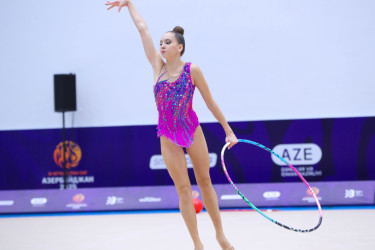 Azərbaycanın bədii gimnastları III MDB Oyunlarının finalında