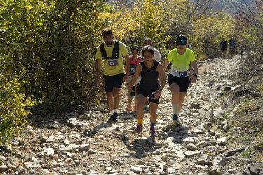 Şəki şəhərində 10 km və 20 km məsafələrə kütləvi qaçış təşkil olunub