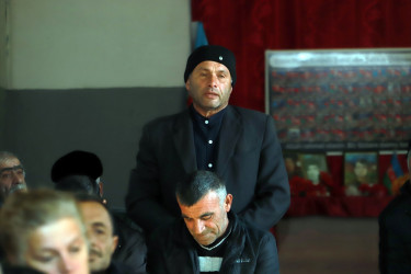 Şəki Şəhər İcra Hakimiyyətinin başçısı Elxan Usubov Cəfərabad kəndinin sakinləri ilə görüşüb.