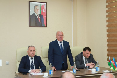 Şəkidə Su Təsərrüfatı və Meliorasiya İşçilərinin peşə bayramı qeyd olunub