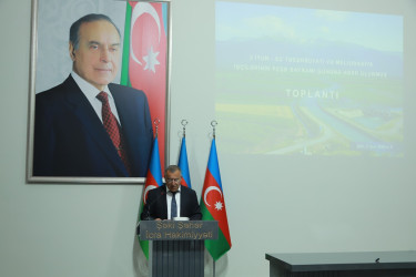 Şəkidə Su Təsərrüfatı və Meliorasiya İşçilərinin peşə bayramı münasibətilə tədbir keçirilib