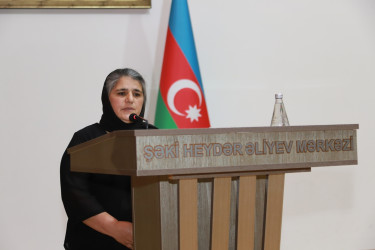 Şəkidə şəhid Bəxtiyar İdrisovun xatirəsinə həsr olunmuş “Şəhadəti ilə əbədiləşən Bəxtiyar ömrü” adlı anım tədbiri keçirilib