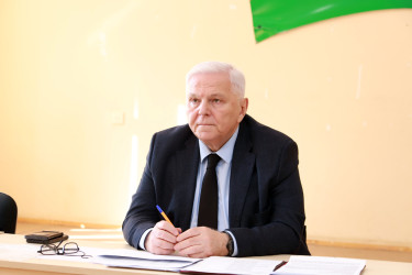 Şəki Şəhər İcra Hakimiyyətinin başçısı Elxan Usubov Bolludərə kəndinin sakinləri ilə görüşüb