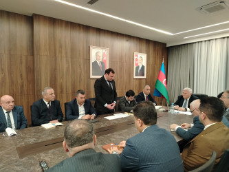 Şəkidə payız-qış mövsümünə hazırlıqla bağlı Şəki Şəhər İcra Hakimiyyəti başçısı yanında Şuranın  iclası keçirilib