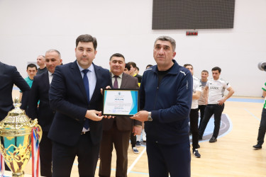 Şəkidə Ümummilli lider Heydər Əliyevin əziz xatirəsinə həsr olunan futzal üzrə “Şəki kuboku -2026” turniri başa çatıb