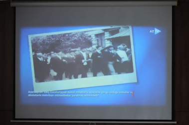 28 May - Müstəqillik Günü münasibətilə "Müstəqil Azərbaycan hər birimizin qürur mənbəyidir" adlı tədbir keçirilib