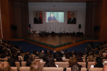 Şəkidə Ulu Öndər Heydər Əliyevin anadan olmasının 103-cü ildönümü qeyd olunub