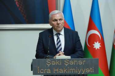 Şəkidə Dövlət Qulluqçularının Peşə Bayramı qeyd olunub